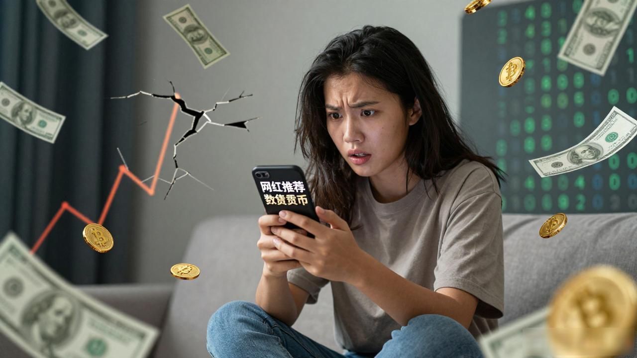网红玩数字货币套路深不深