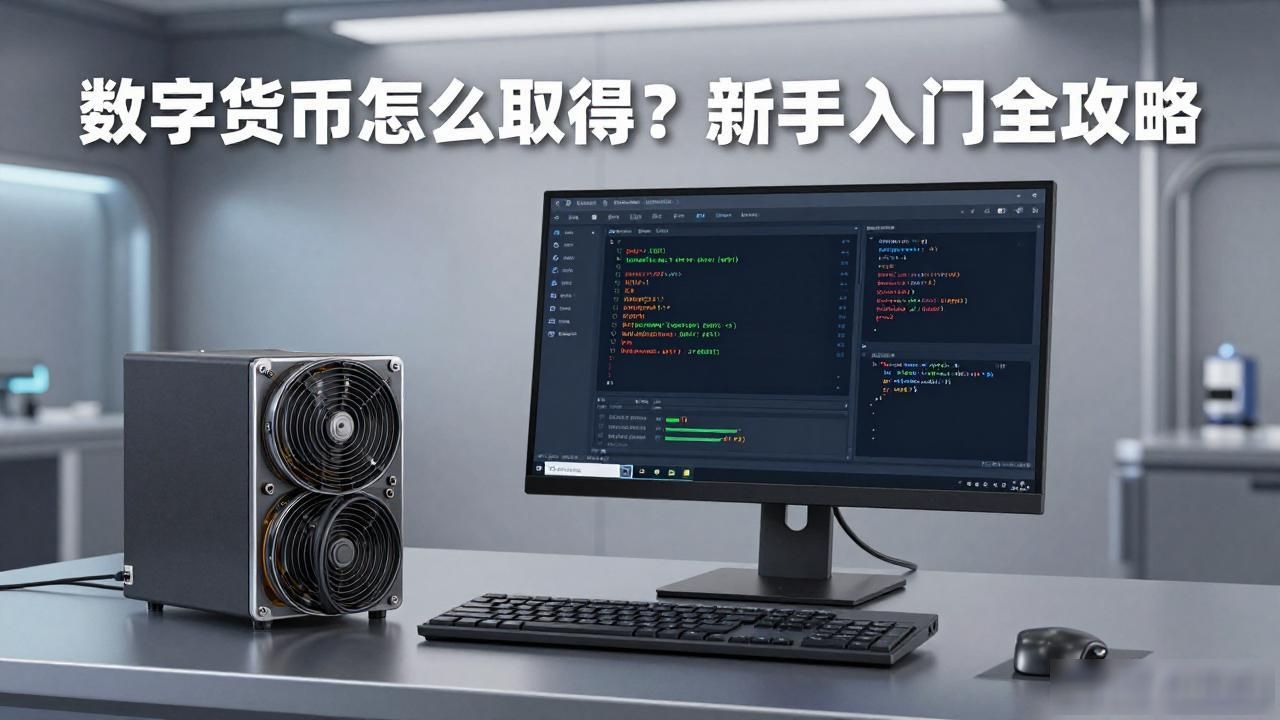 数字货币怎么取得？新手入门全攻略