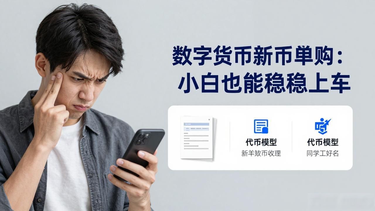 数字货币新币申购：小白也能稳稳上车