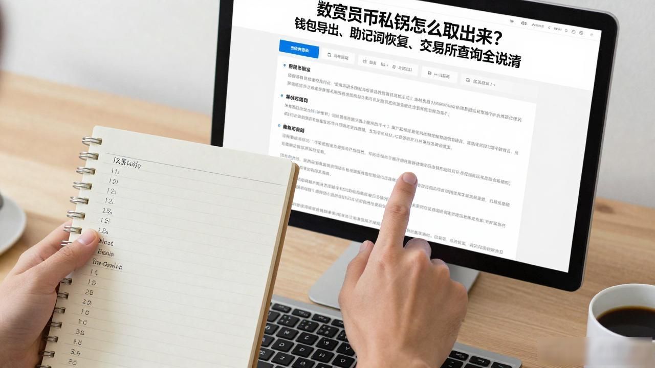 数字货币私钥怎么取出来？钱包导出、助记词恢复、交易所查询全说清