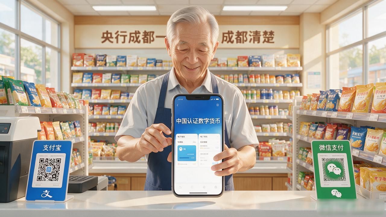 中国认证数字货币到底是什么，和支付宝微信有啥区别，普通人怎么用