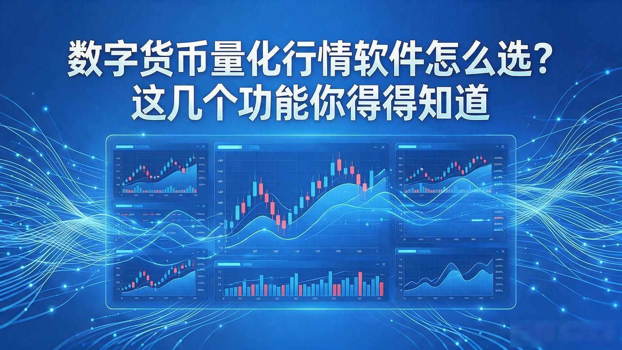 数字货币量化行情软件怎么选？这几个功能你得知道
