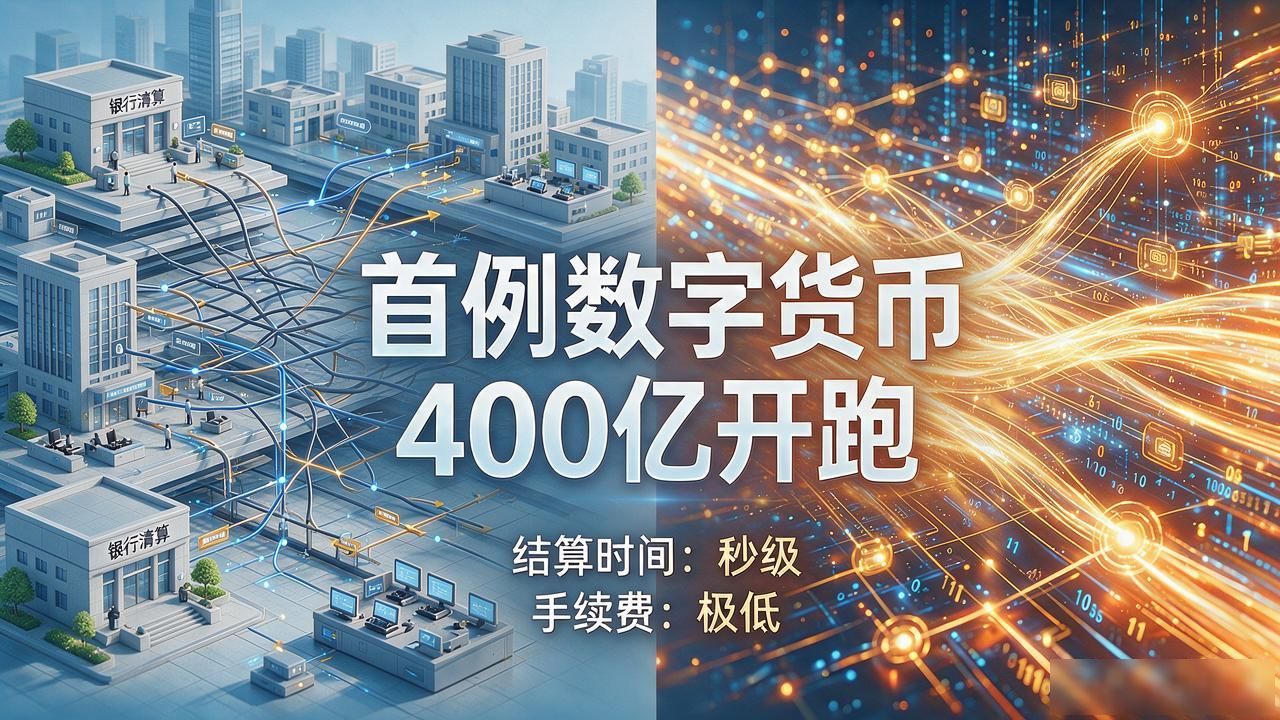 首例数字货币400亿开跑，离咱的钱包到底还有多远
