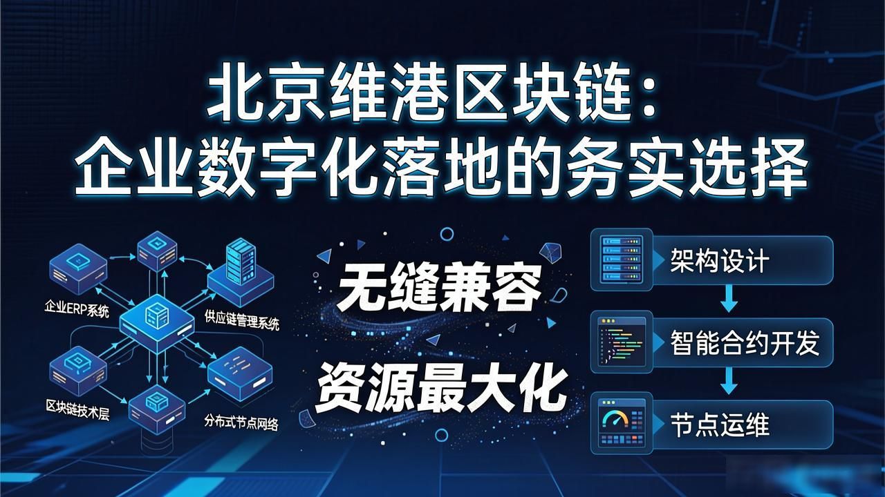 数字化转型 区块链底层基础设施 商业信任_北京维港区块链