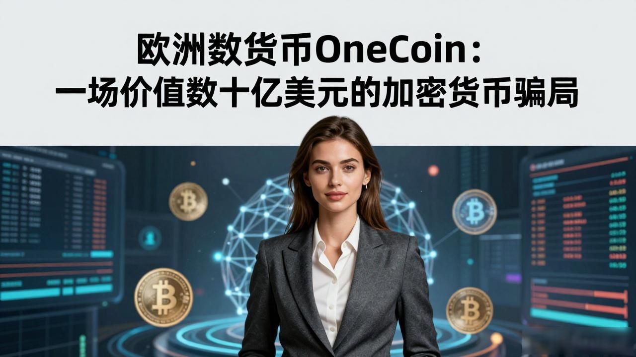 欧洲数字货币OneCoin：一场价值数十亿美元的加密货币骗局
