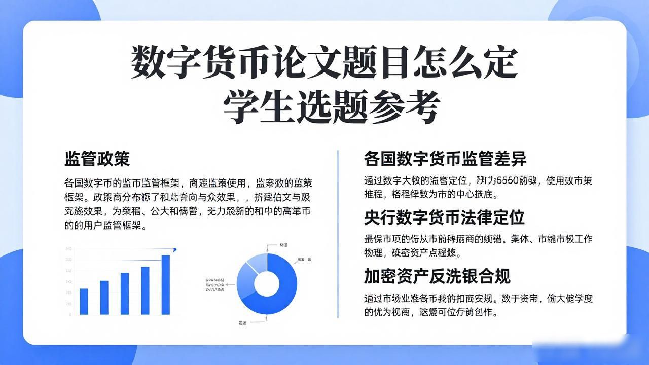 数字货币论文题目怎么定 学生选题参考