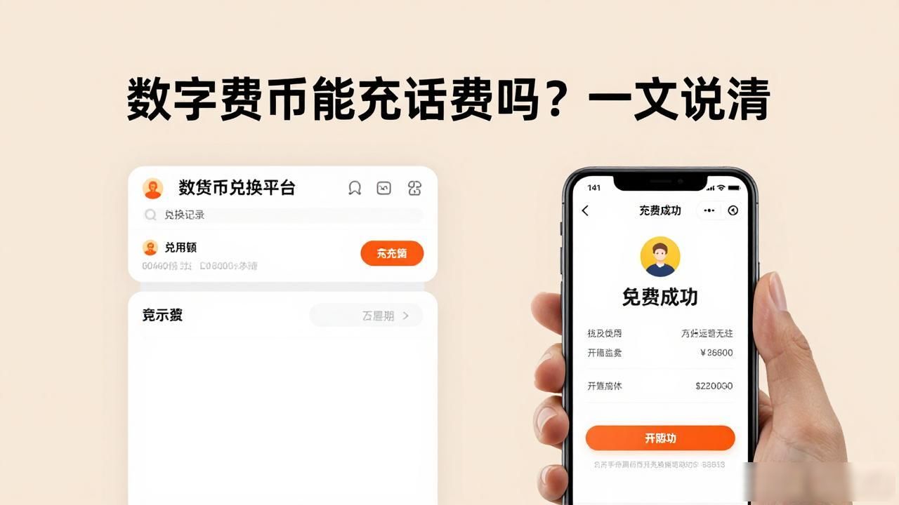 数字货币能充话费吗？一文说清