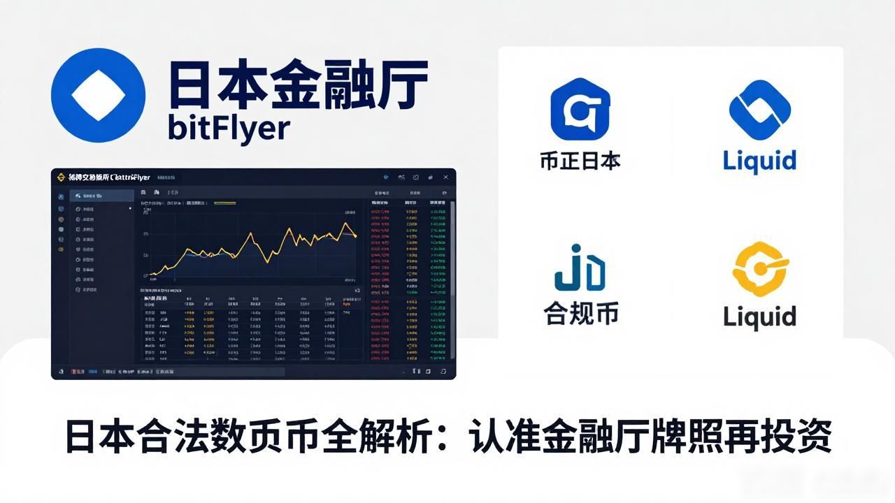 日本合法数字货币全解析：认准金融厅牌照再投资