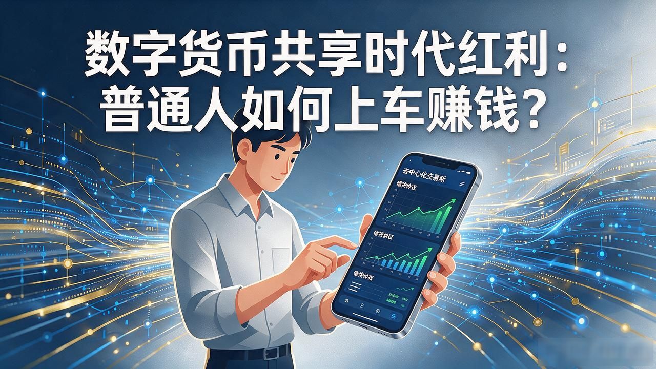 数字货币共享时代红利：普通人如何上车赚钱？