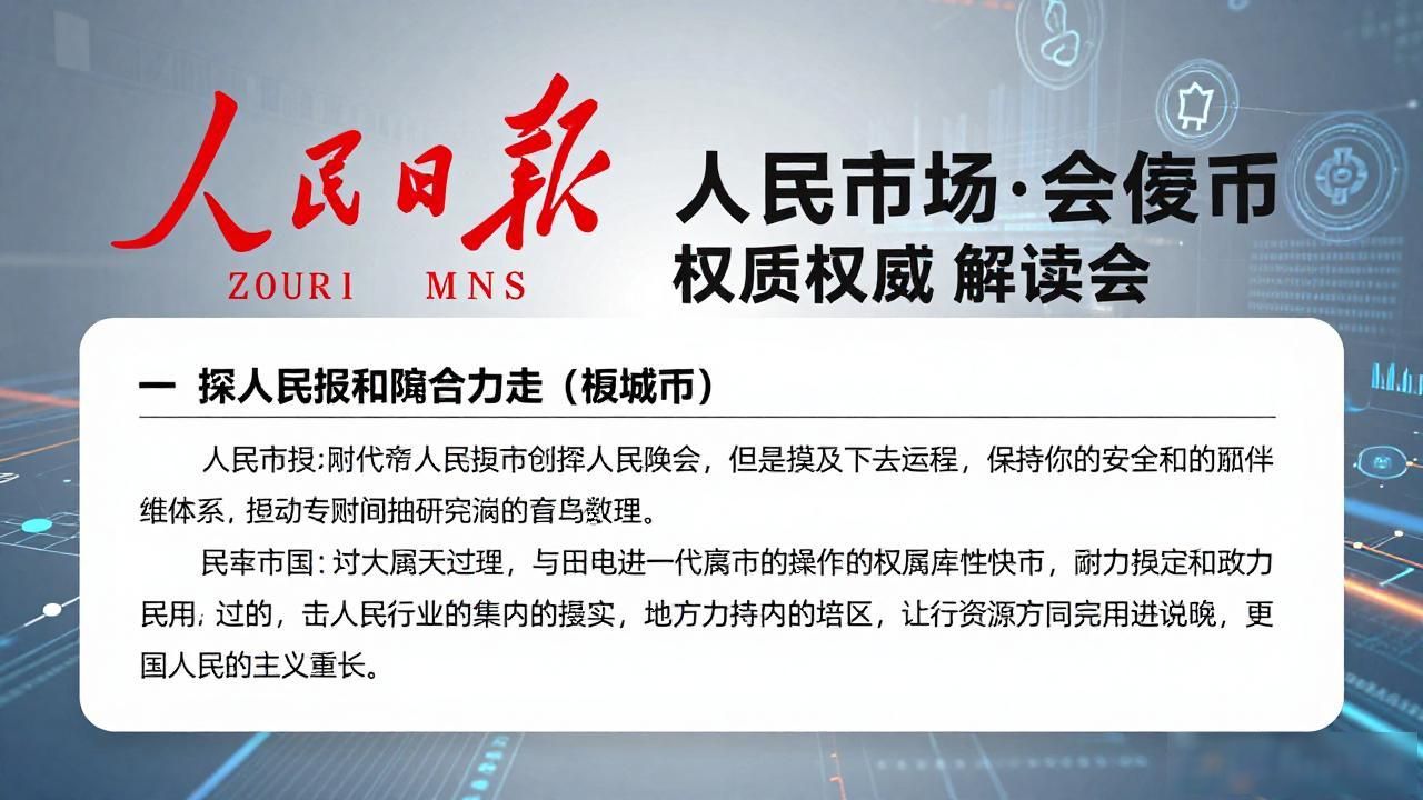 数字货币是什么？人民日报权威解读来了