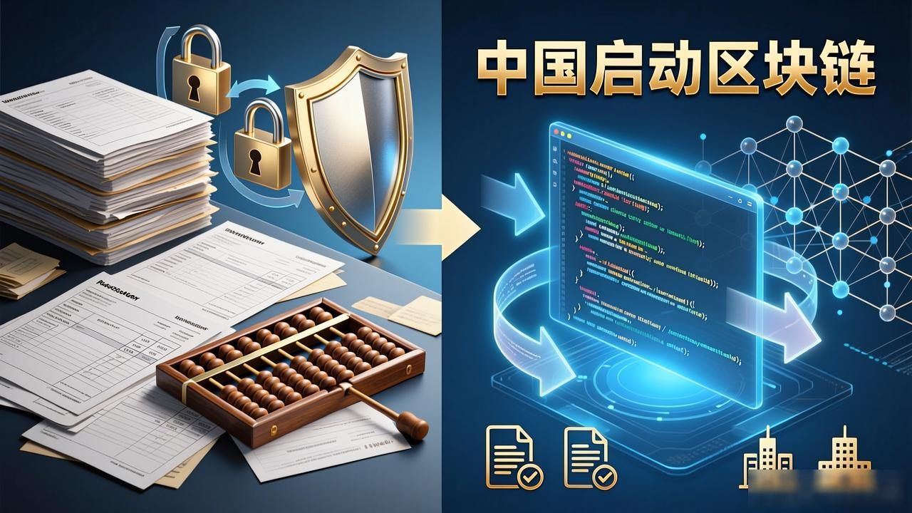 中国将启动区块链_数字经济信任机制重构_区块链技术全面落地