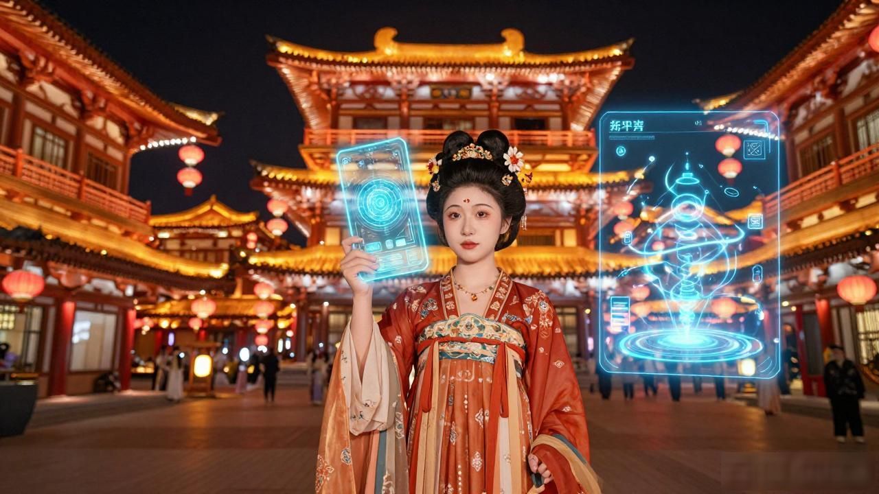 西安大唐不夜城区块链应用_沉浸式盛唐文化数字藏品_区块链大唐不夜城需要