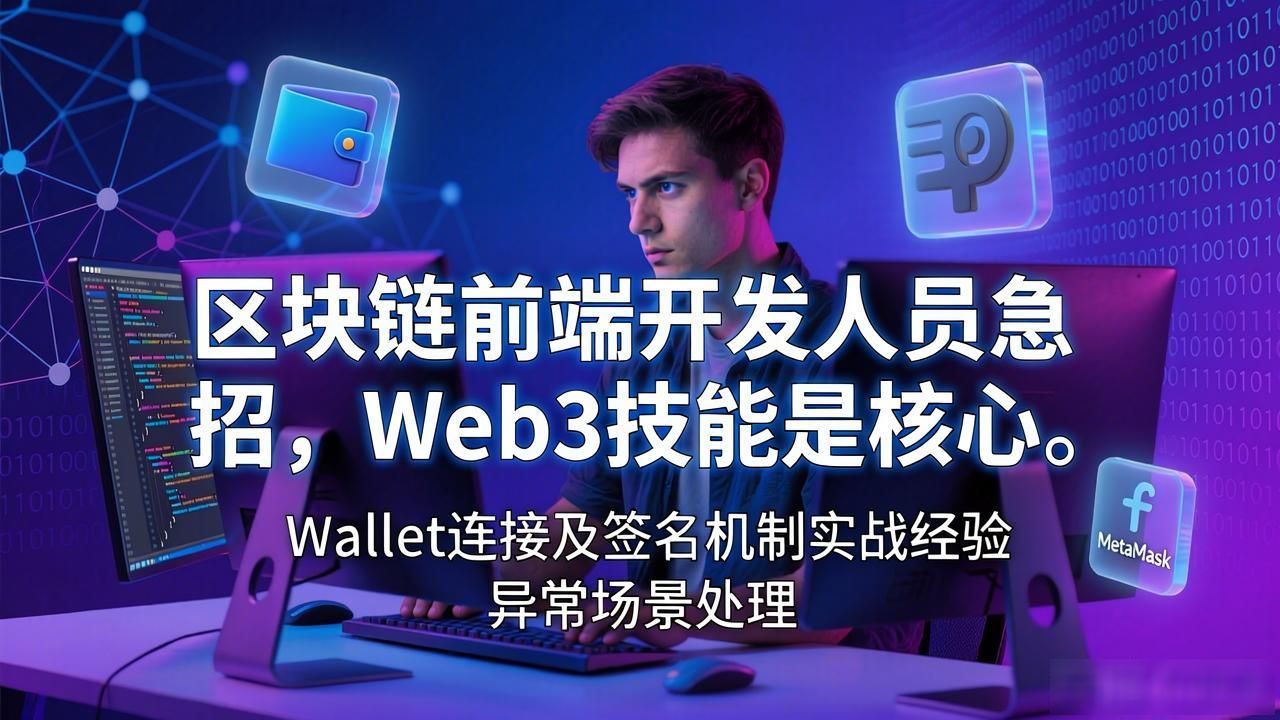 区块链前端招聘_智能合约交互技术_Web3前端开发
