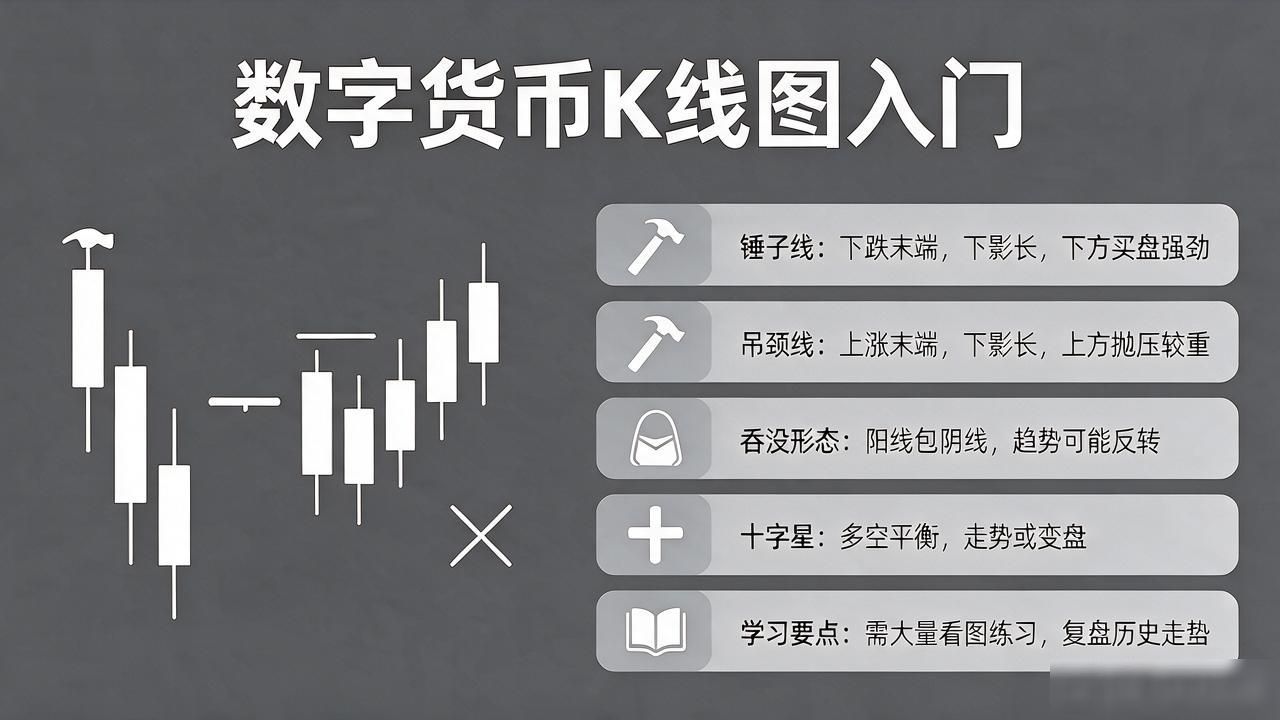 数字货币K线图怎么看 新手视频教程入门