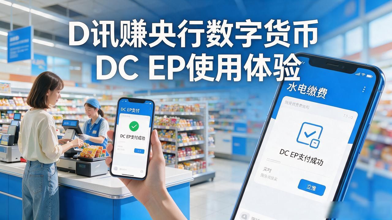 D讯赚央行数字货币DC EP使用体验，新手真实感受