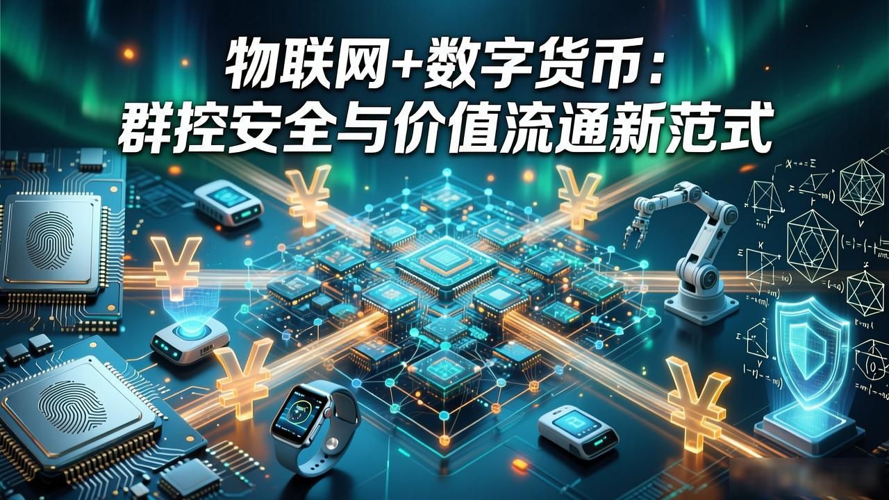 物联网+数字货币：群控安全与价值流通新范式
