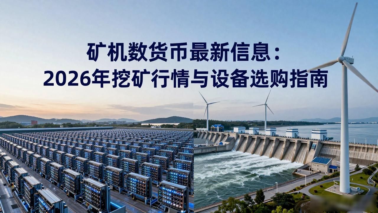 矿机数字货币最新信息：2026年挖矿行情与设备选购指南