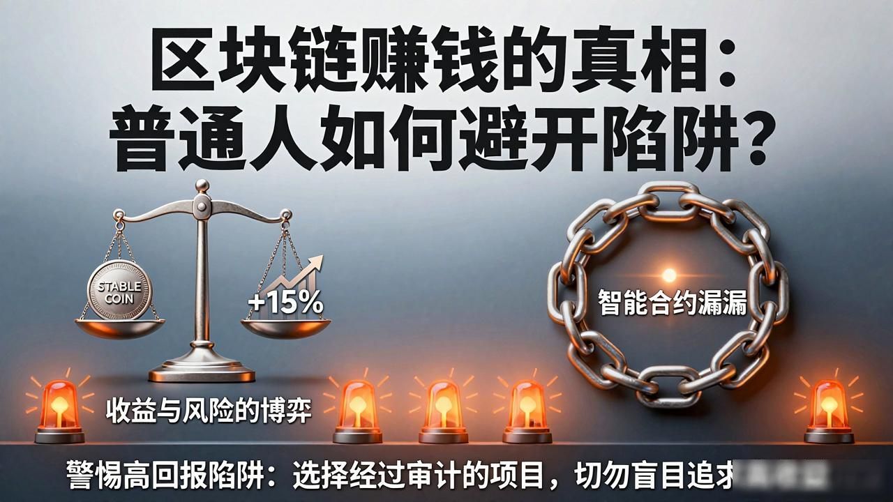 区块链赚钱的_DeFi早期项目机会_区块链投资风险