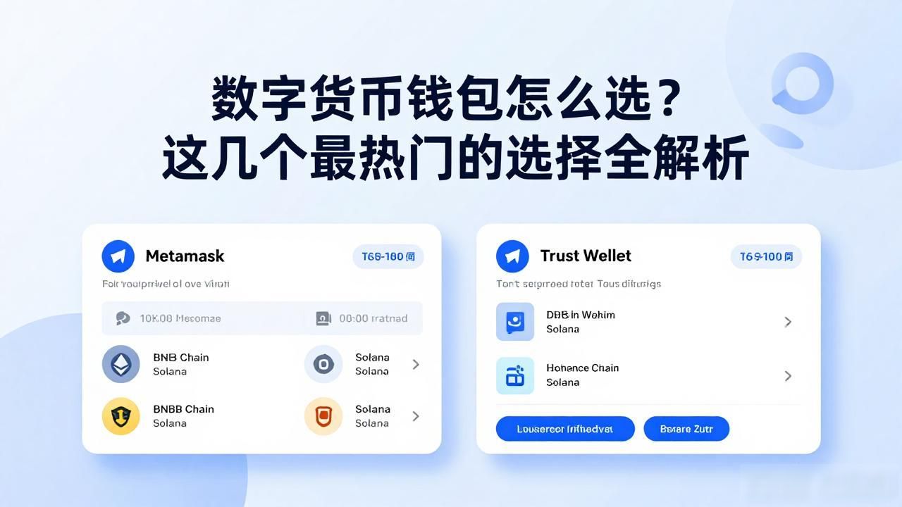 数字货币钱包怎么选？这几个最热门的选择全解析