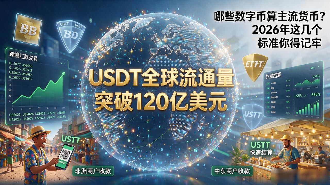 哪些数字币算主流货币？2026年这几个标准你得记牢