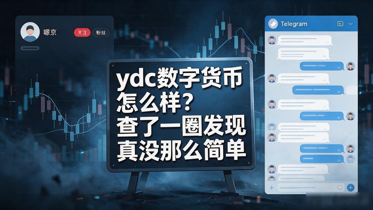 ydc数字货币怎么样？查了一圈发现真没那么简单