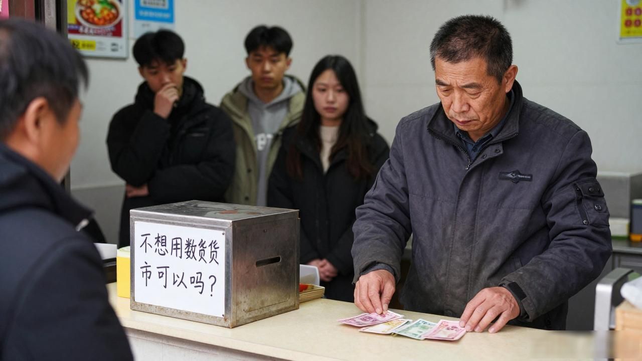 不想用数字货币可以吗？开了十年面馆，我还能只收现金不扫码吗