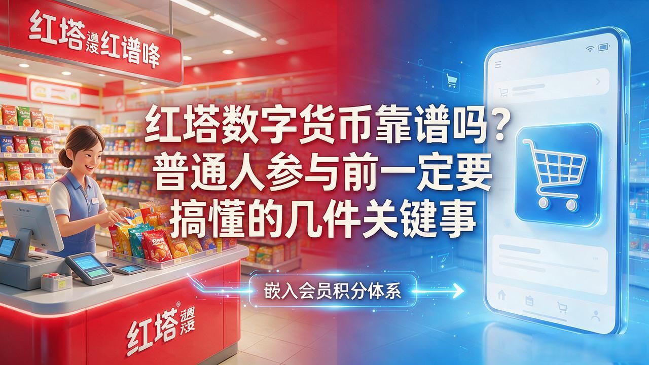 红塔数字货币靠谱吗？普通人参与前一定要搞懂的几件关键事