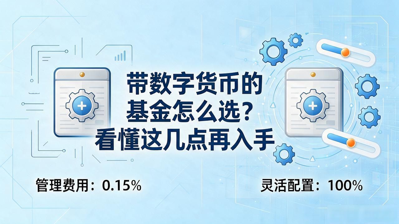带数字货币的基金怎么选？看懂这几点再入手