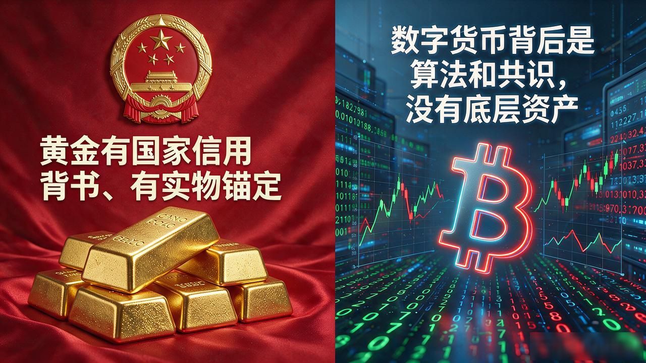 不能买黄金也不想买黄金，数字货币到底能不能当投资替代品，普通人该碰吗