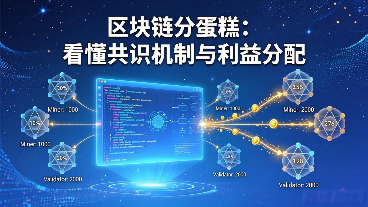 区块链共识机制_区块链怎么分蛋糕_区块链技术的价值流动