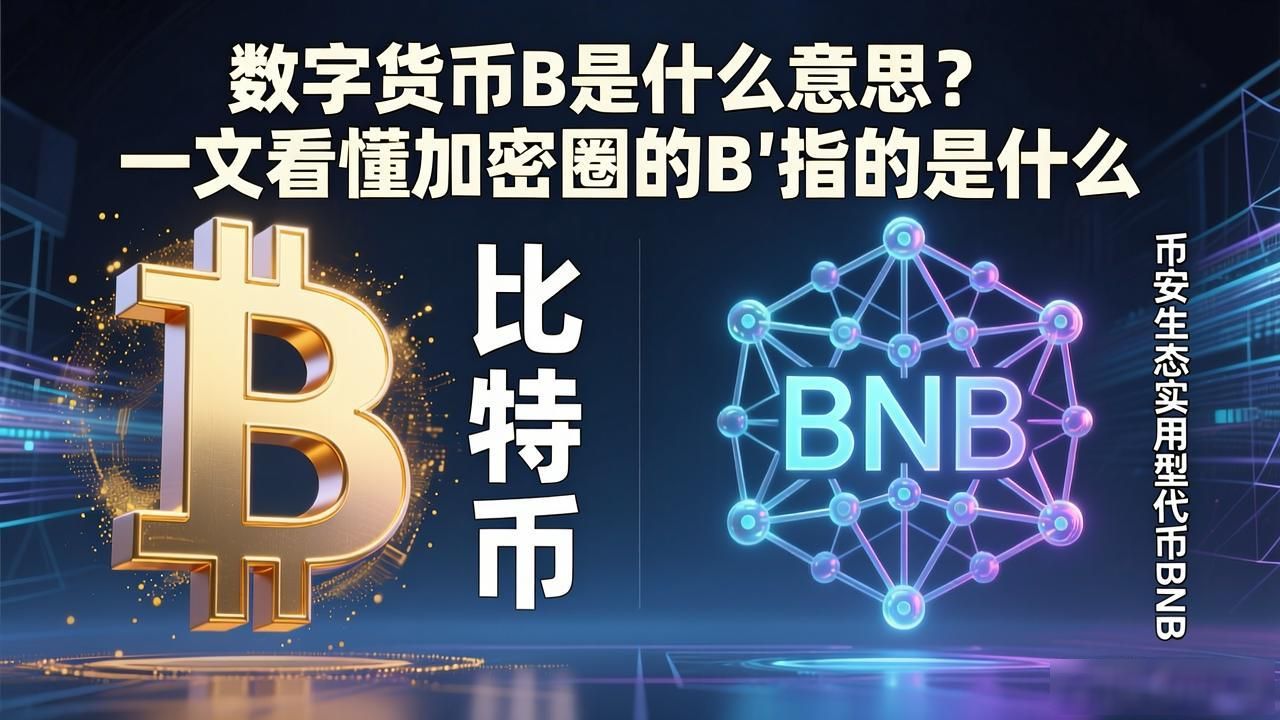 数字货币B是什么意思？一文看懂加密圈的"B"指的是什么