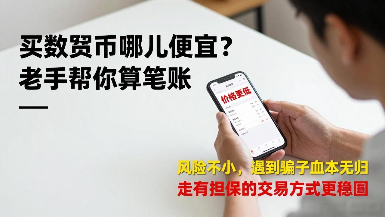 买数字货币哪儿便宜？老手帮你算笔账