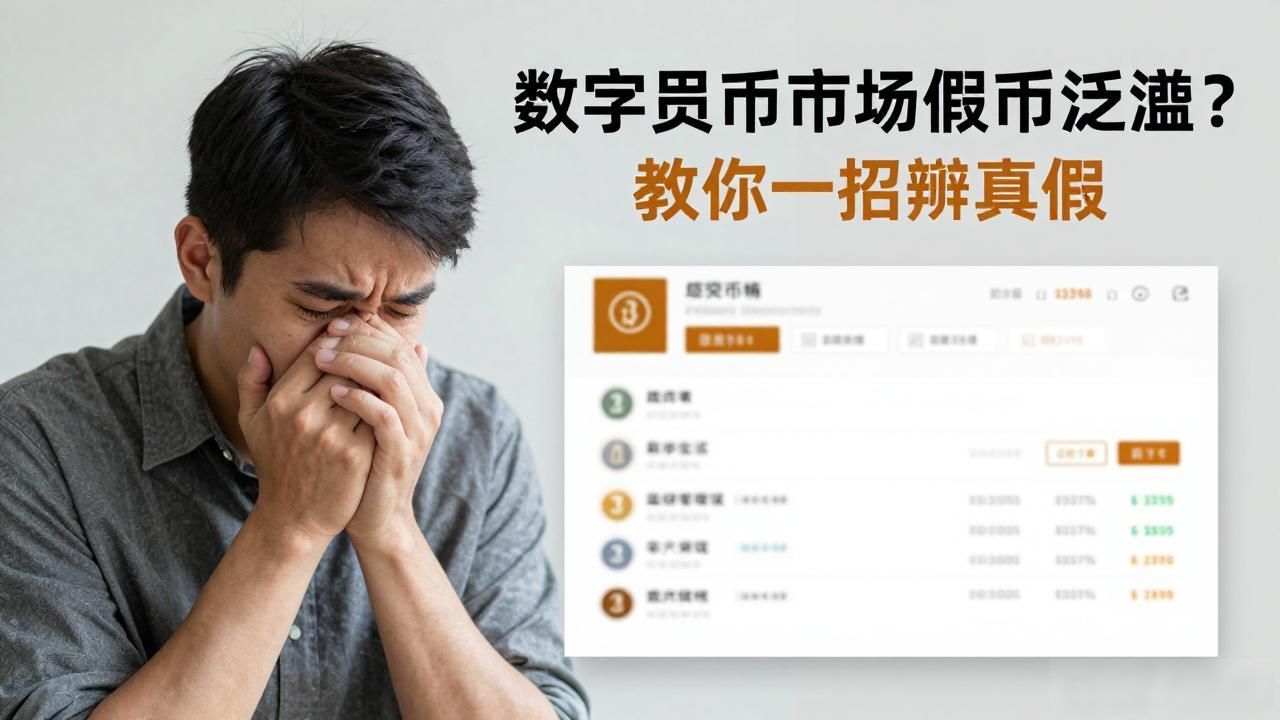 数字货币市场假币泛滥？教你一招辨真假