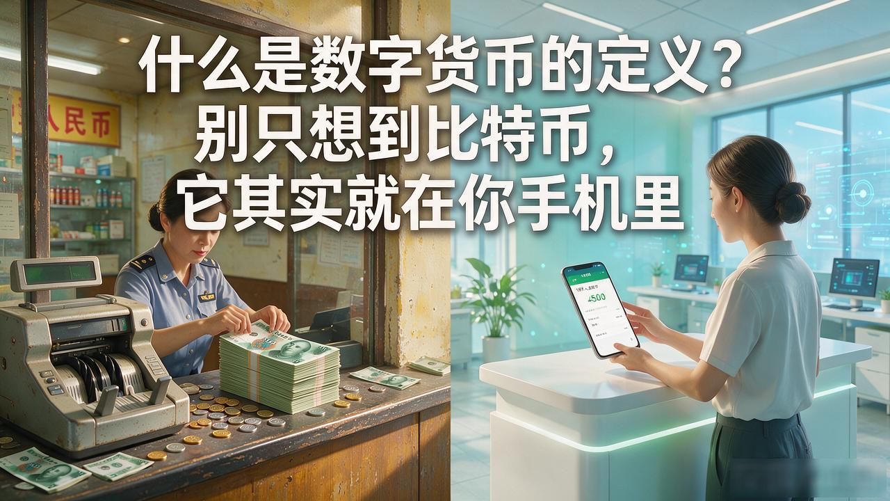 什么是数字货币的定义？别只想到比特币，它其实就在你手机里