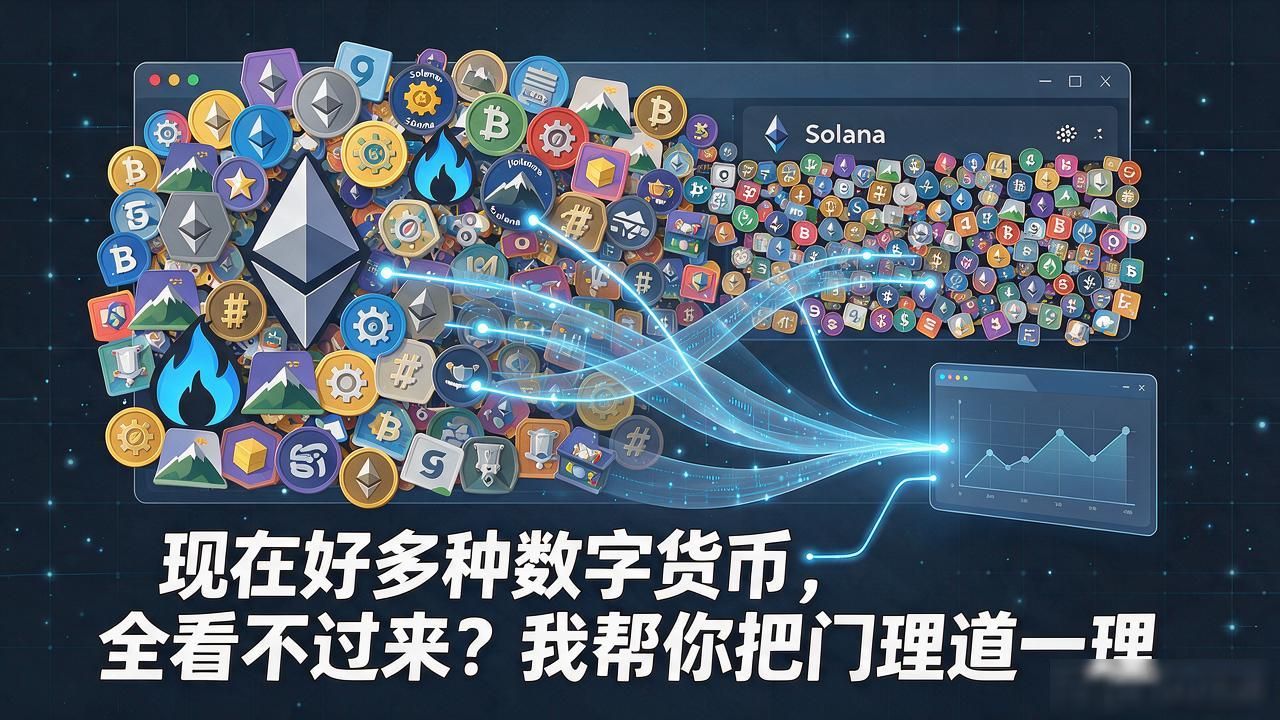 现在好多种数字货币，全看不过来？我帮你把门道理一理