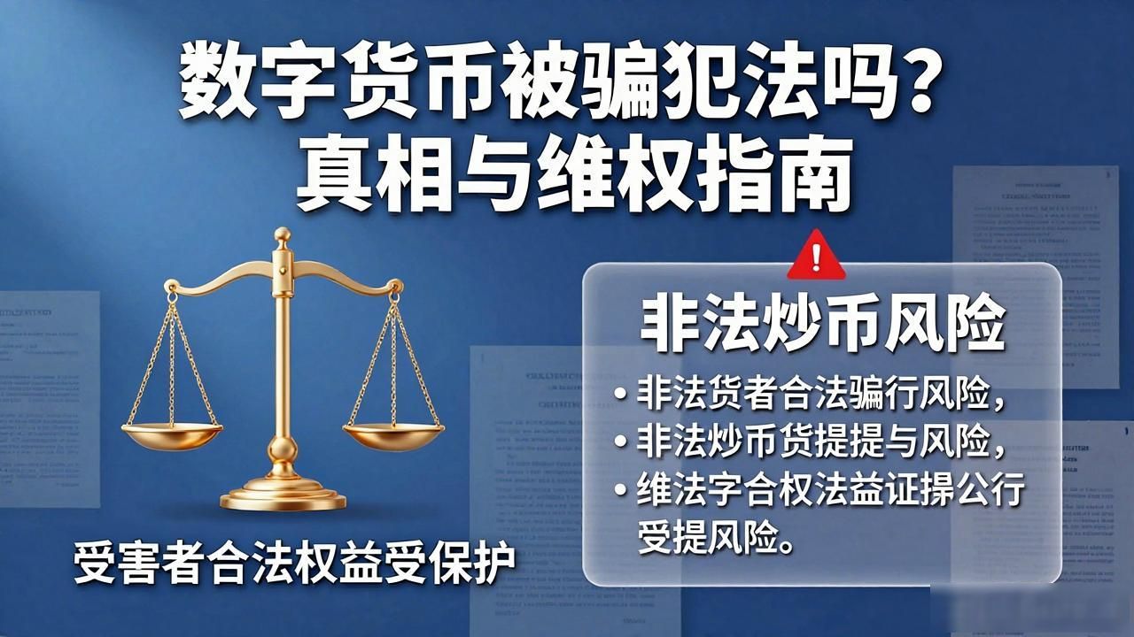 报警处理数字货币骗局_虚拟货币诈骗法律保护_数字货币被骗犯法吗