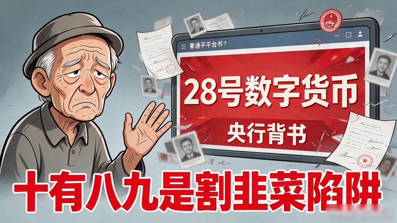 28号数字货币靠谱吗？老股民提醒：十有八九是割韭菜陷阱