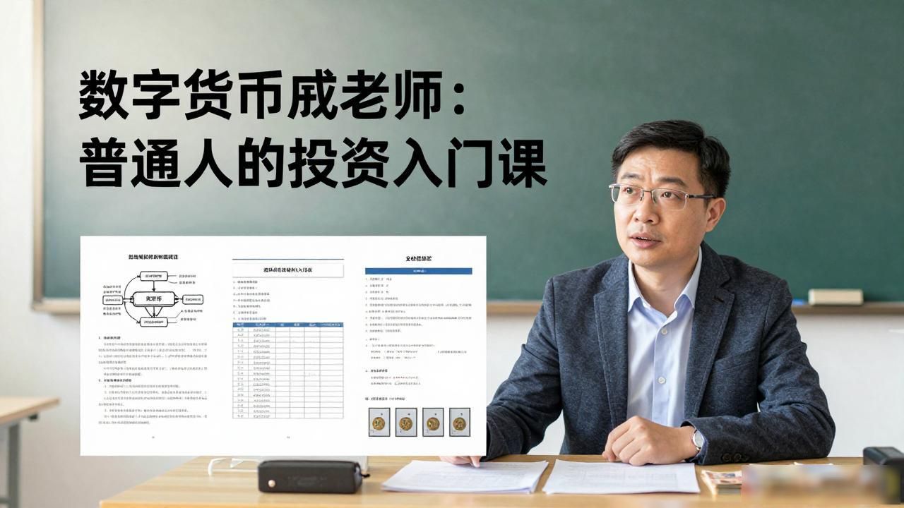 数字货币戚老师：普通人的投资入门课
