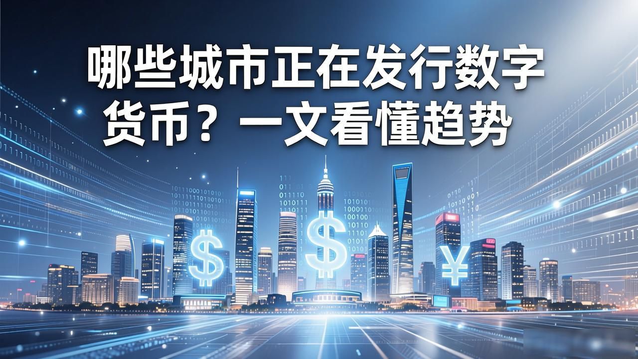 哪些城市正在发行数字货币？一文看懂趋势