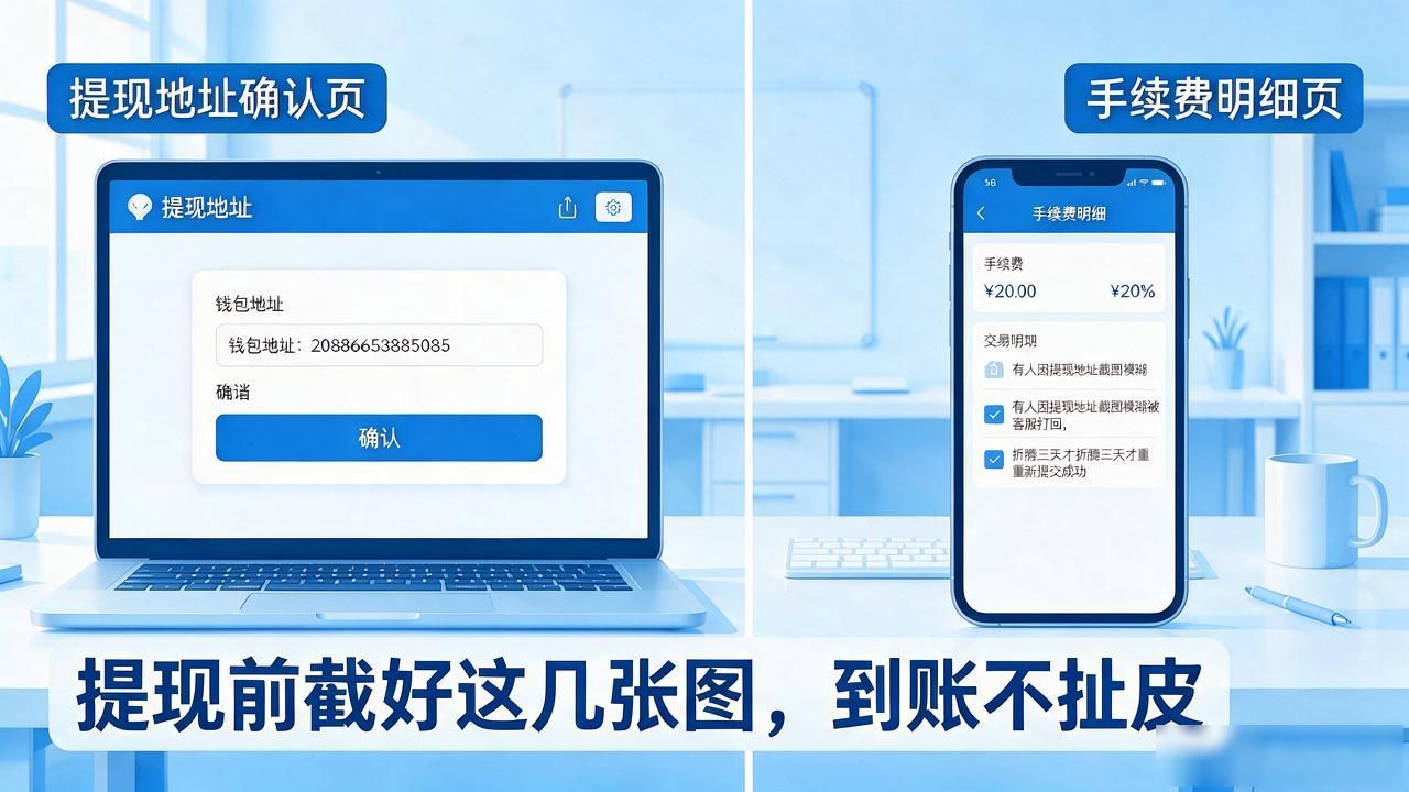 数字货币提现图片大全：提现前截好这几张图，到账不扯皮