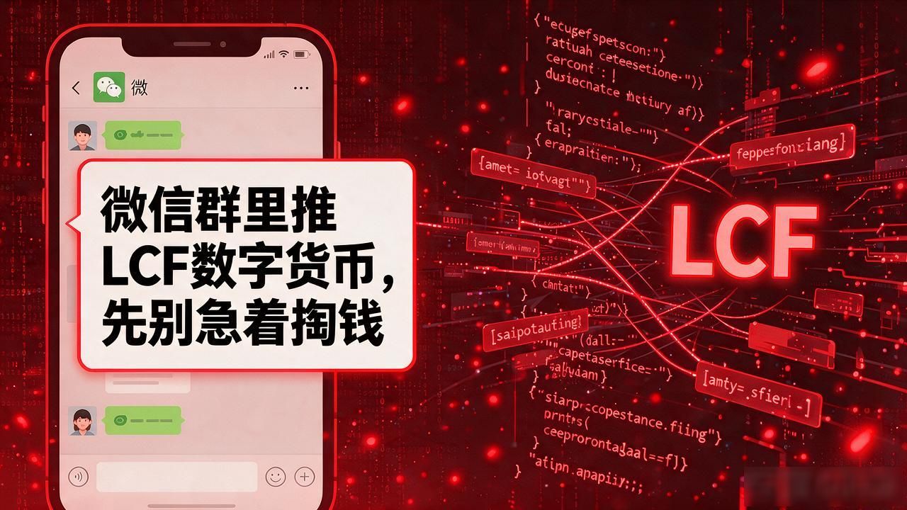 微信群里推LCF数字货币，先别急着掏钱