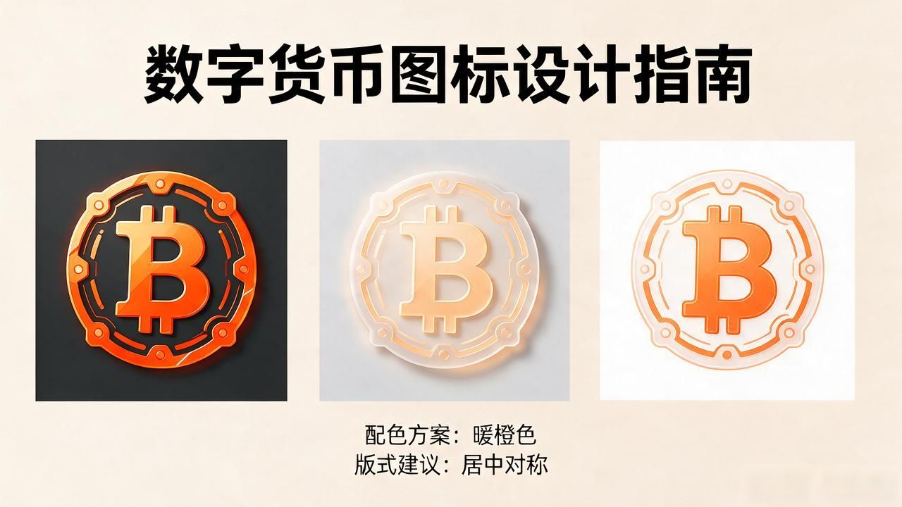 做数字货币平面设计，代币图标、配色、版式三块一次讲清楚