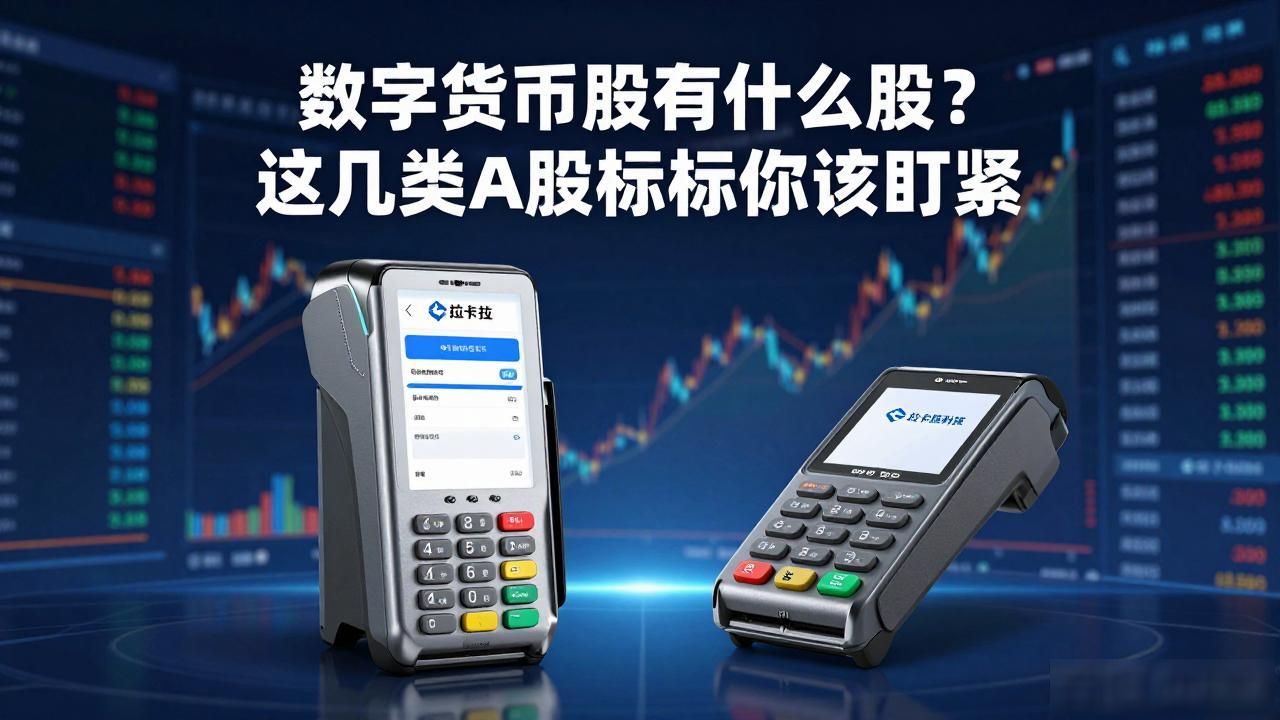 数字货币股有什么股？这几类A股标的你该盯紧
