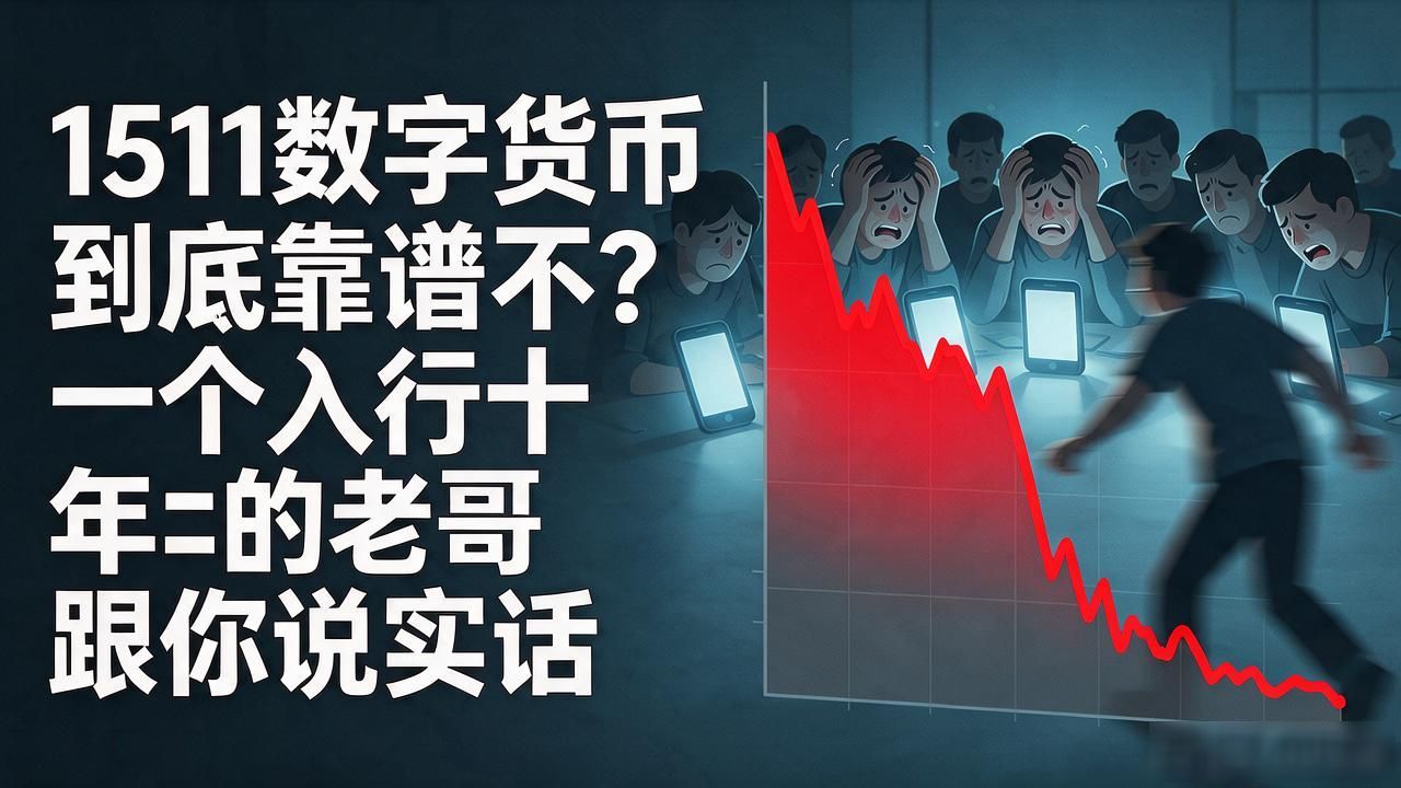 1511数字货币到底靠谱不？一个入行十年的老哥跟你说实话