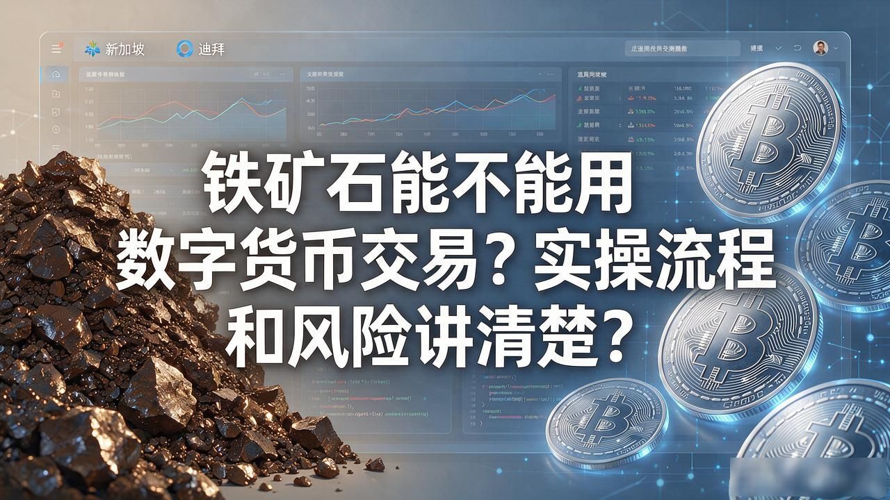 铁矿石能不能用数字货币交易？实操流程和风险讲清楚
