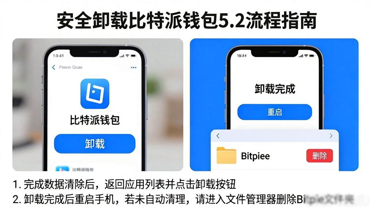 比特派钱包app图标_bitpie比特派钱包_如何安全地卸载比特派钱包5.2下载?