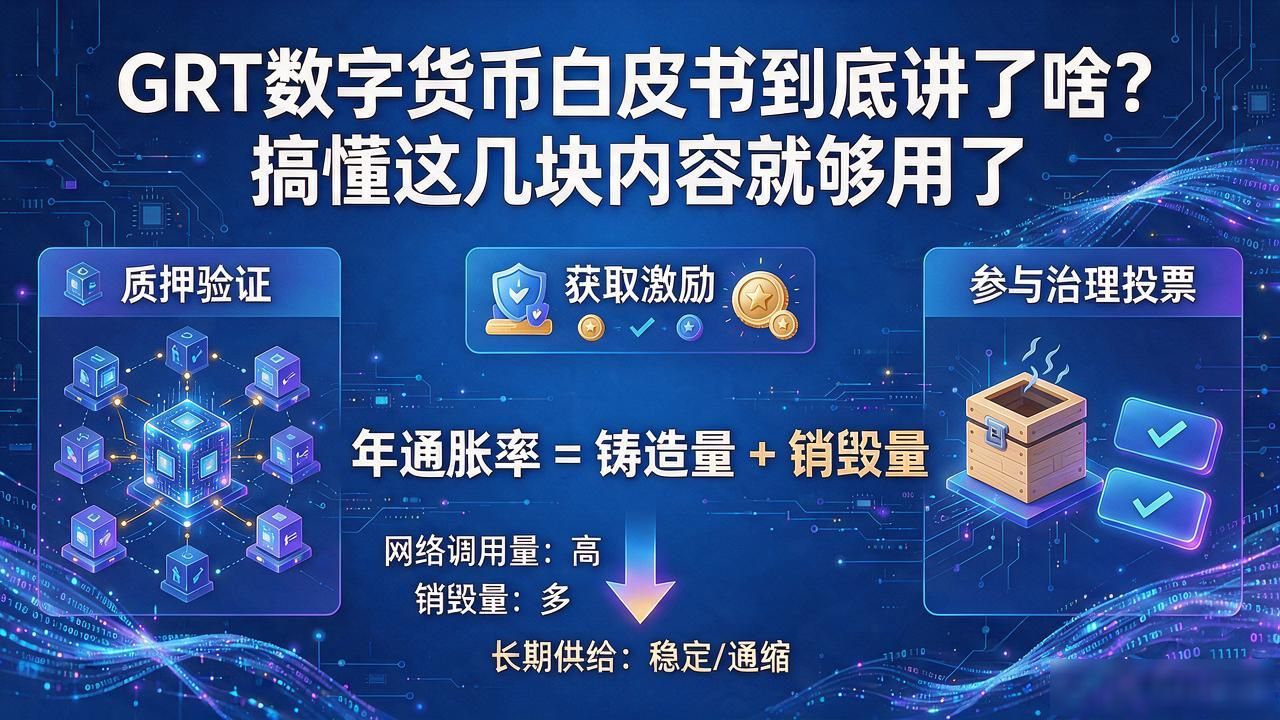 GRT数字货币白皮书到底讲了啥？搞懂这几块内容就够用了