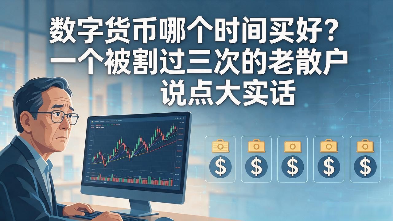 数字货币哪个时间买好？一个被割过三次的老散户说点大实话