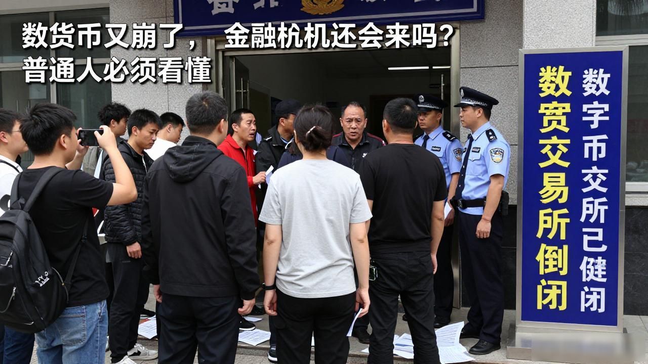 数字货币又崩了，金融危机还会来吗？普通人必须看懂