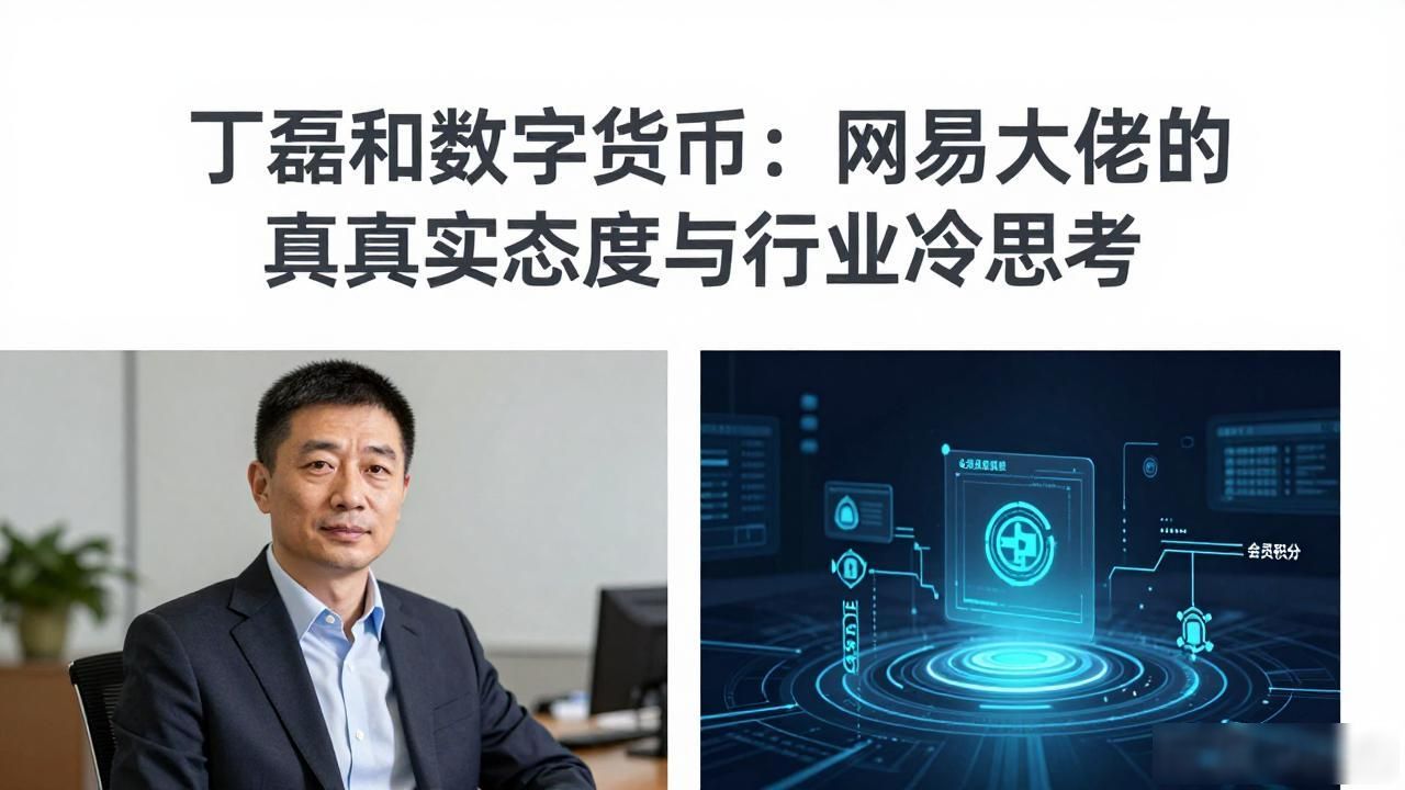 丁磊 数字货币_丁磊对虚拟货币的态度_丁磊区块链技术应用